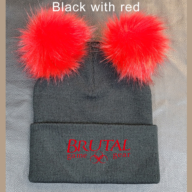 CP90TFB Brutal Logo Too Fuzzy Beanie