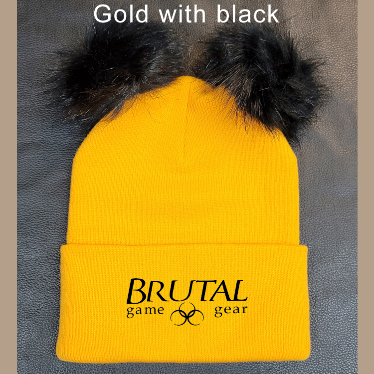 CP90TFB Brutal Logo Too Fuzzy Beanie