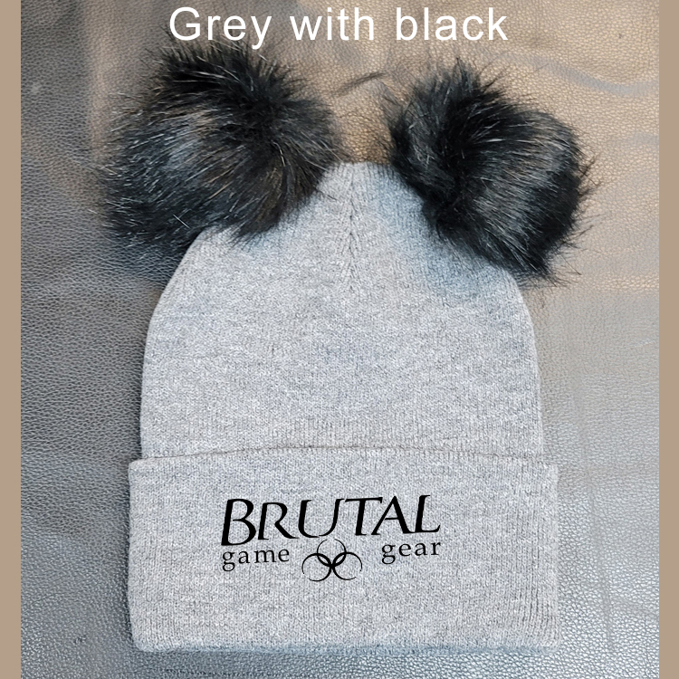 CP90TFB Brutal Logo Too Fuzzy Beanie