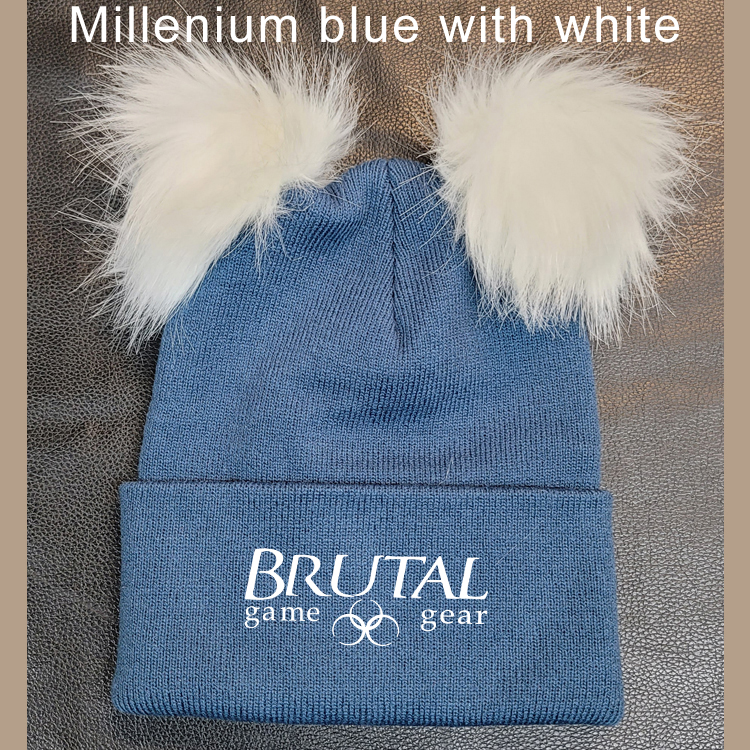 CP90TFB Brutal Logo Too Fuzzy Beanie