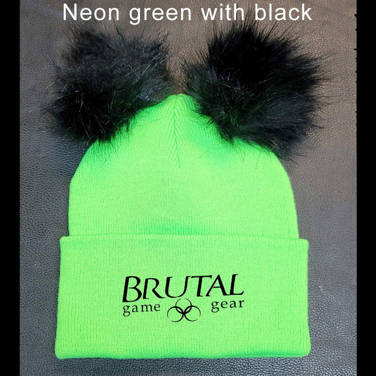 CP90TFB Brutal Logo Too Fuzzy Beanie