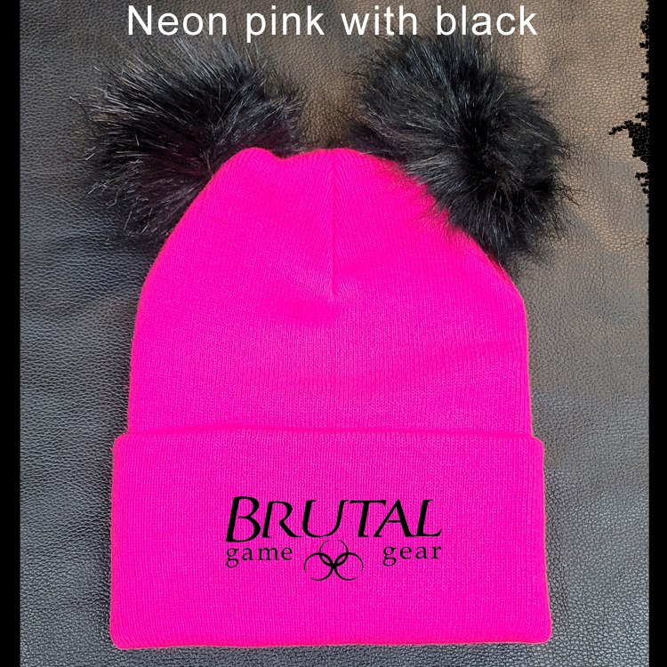 CP90TFB Brutal Logo Too Fuzzy Beanie