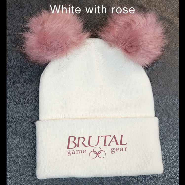 CP90TFB Brutal Logo Too Fuzzy Beanie