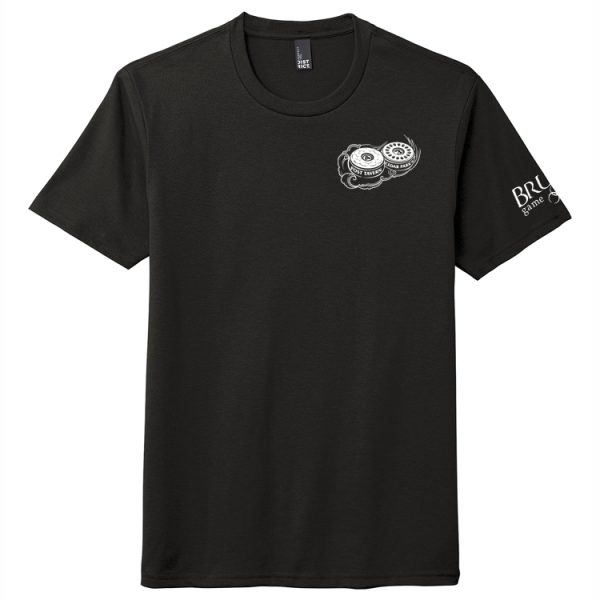 PLWLT2402 Post Weights logo tee teal PLLT2401 Post Label Logo Unisex Triblend Tee