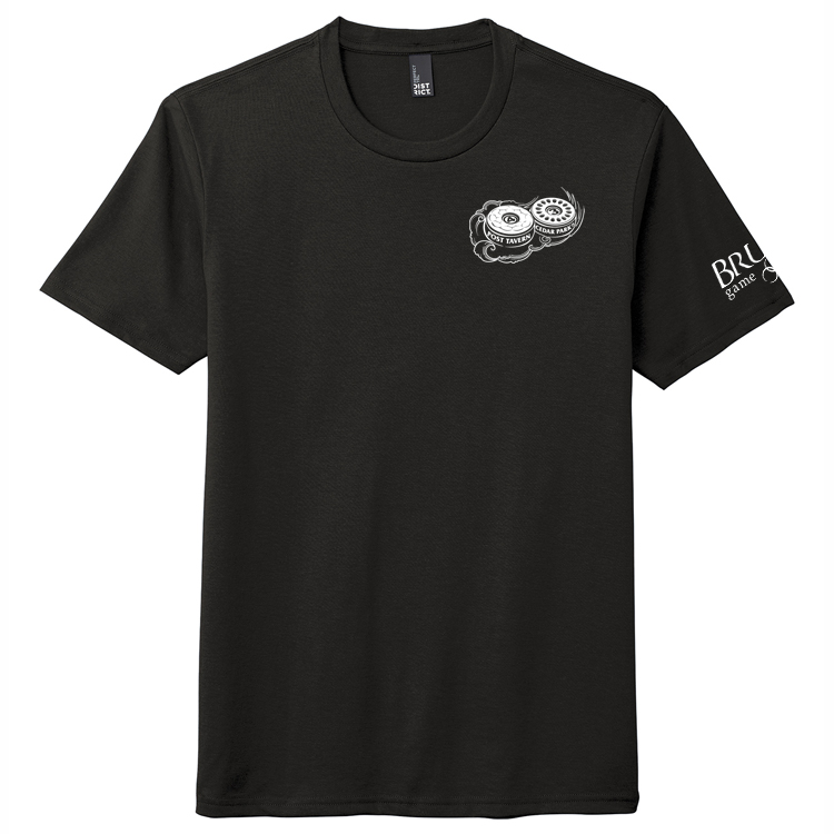 PLWLT2402 Post Weights logo tee teal PLLT2401 Post Label Logo Unisex Triblend Tee