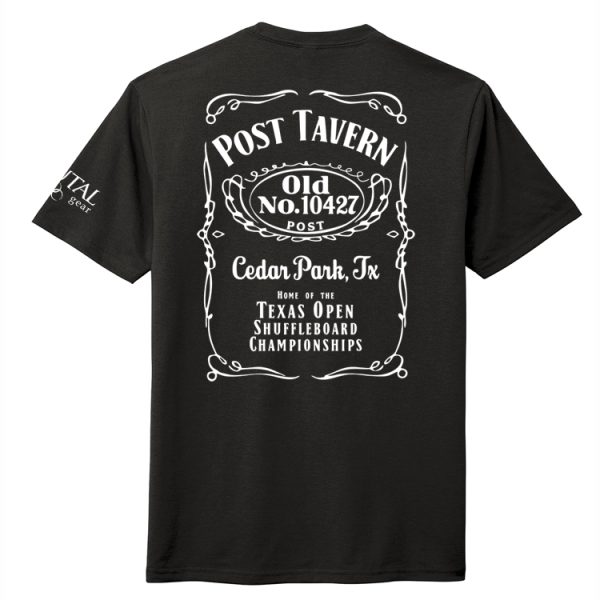 PLLT2401 Post Label Logo Unisex Triblend Tee