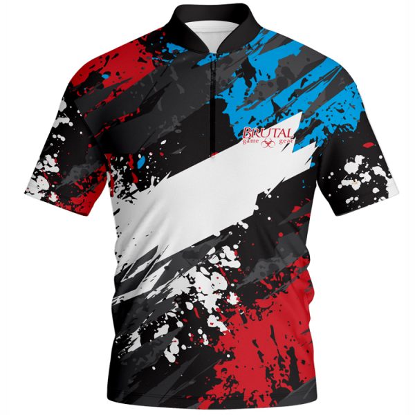 BJ2404 Brutal Logo Splatter Paint Jersey