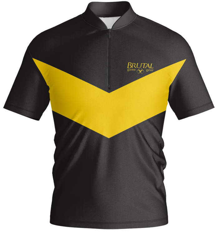 BJ2401 Brutal Logo Solid V Jersey