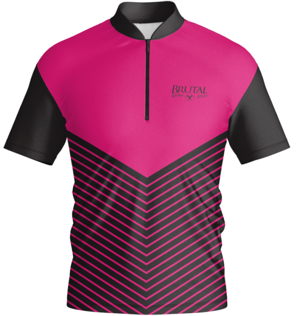 BJ2402 Brutal Logo V Stripe Jersey
