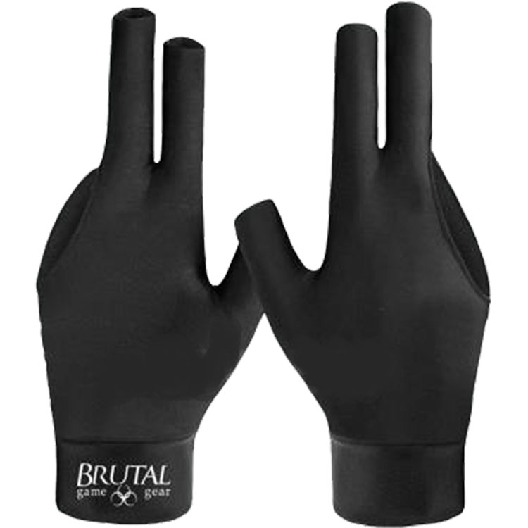 BBG02 Brutal Logo Open Finger Billiard Glove