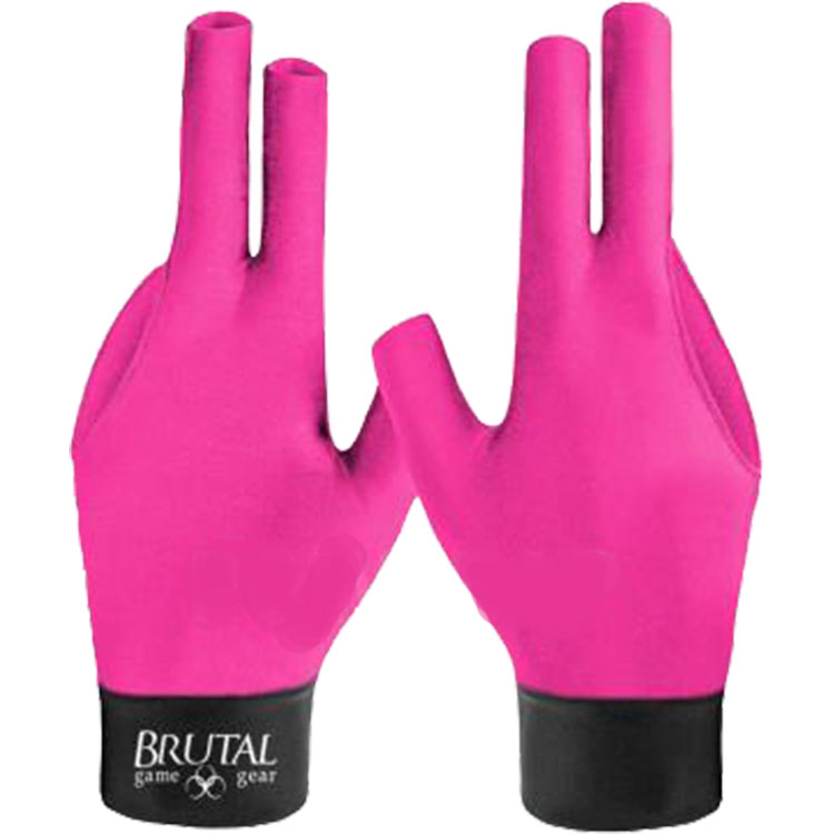 BBG02 Brutal Logo Open Finger Billiard Glove