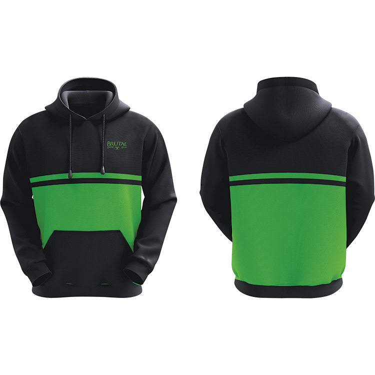 BFZH24A Brutal Full Zip Hoodie