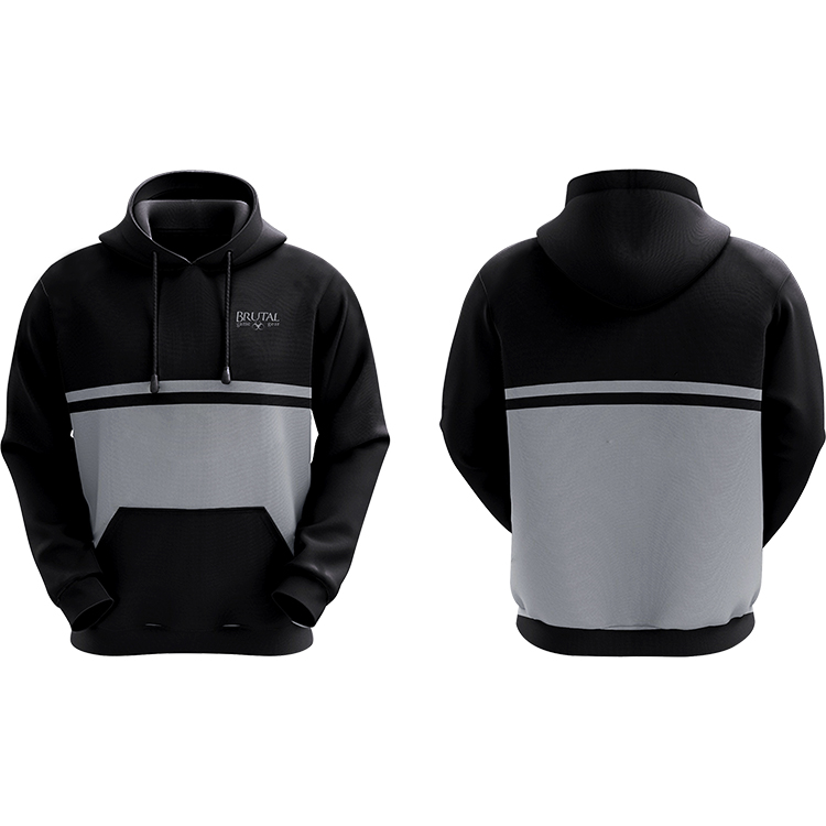 BFZH24A Brutal Full Zip Hoodie