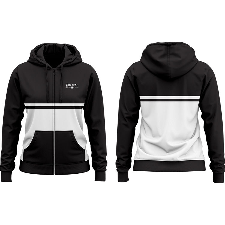BFZH24A Brutal Full Zip Hoodie