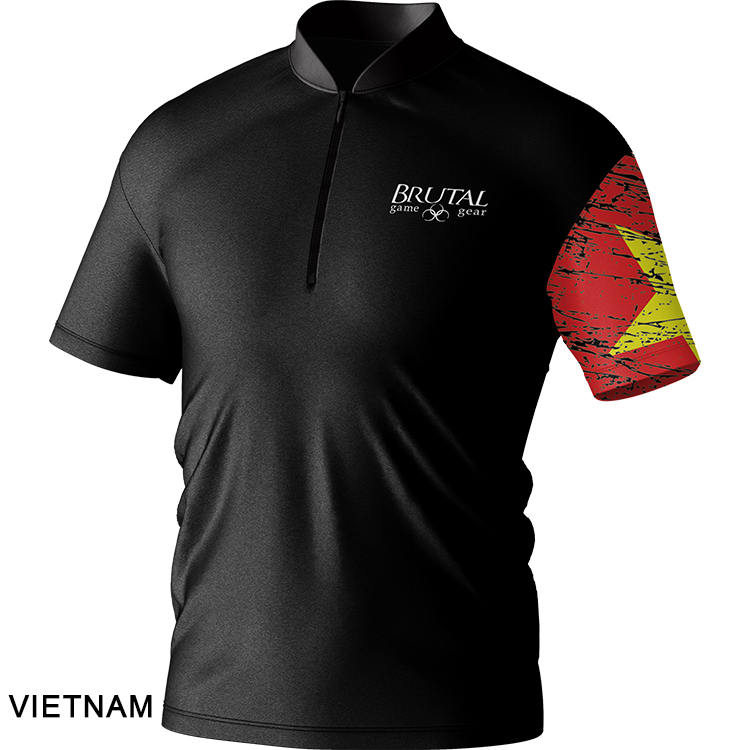 BJ2409 Brutal Flag Sleeve Jersey