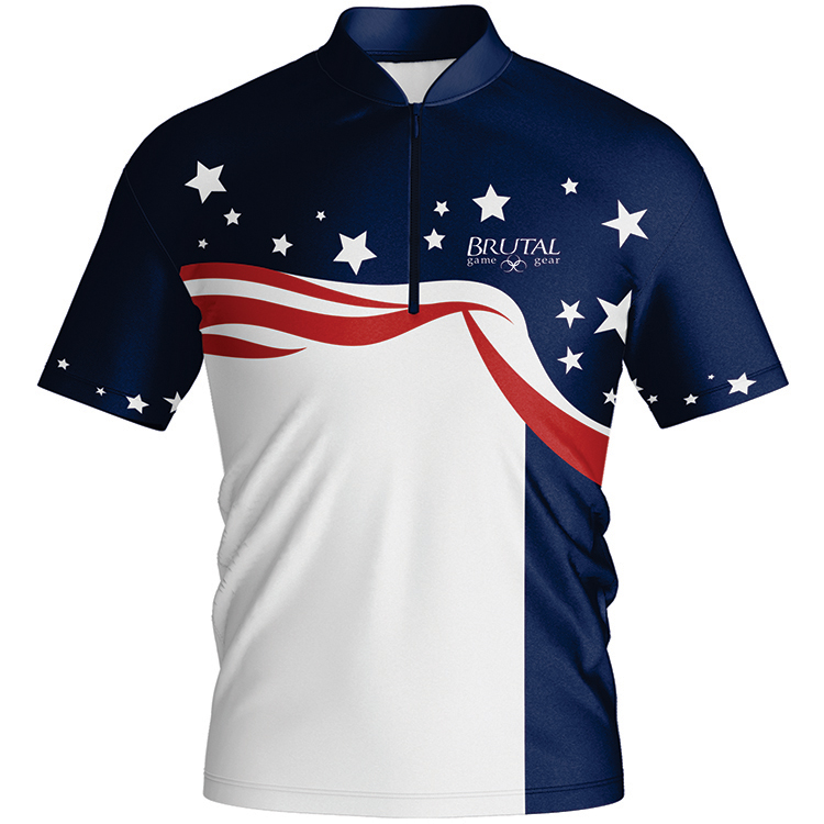 BJ2413 Brutal Logo Stars Stripes Jersey