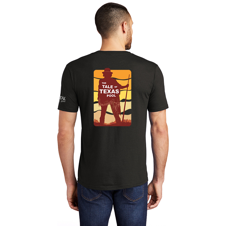 TOTP01 Tale of Texas Pool Movie Poster Tee