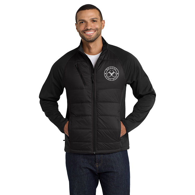 J787 Brutal Logo Hybrid Insulated Jacket