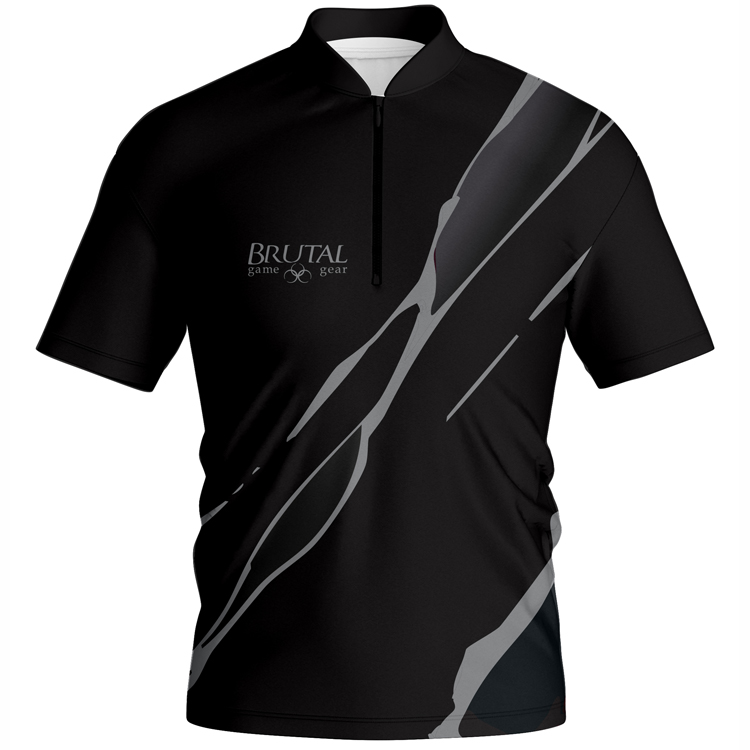 BJ2502 Brutal Logo Black Marble Jersey