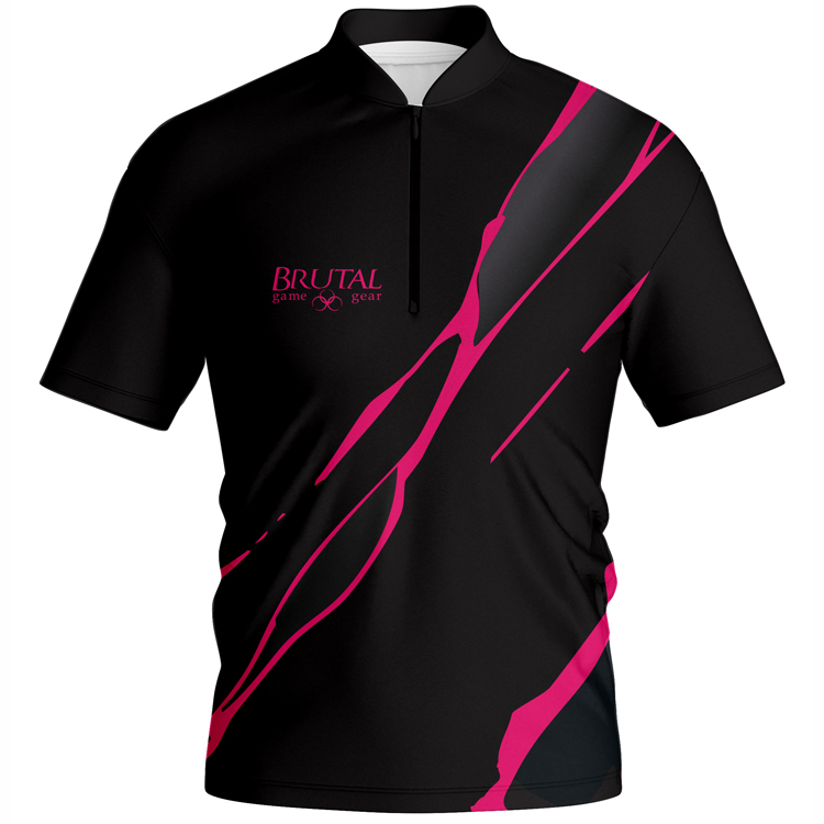 BJ2502 Brutal Logo Black Marble Jersey