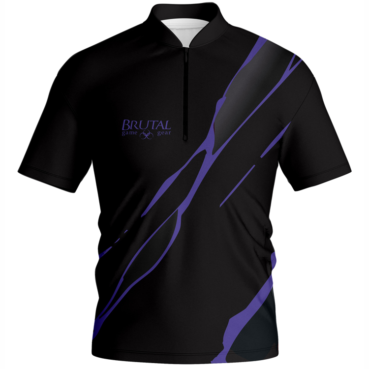 BJ2502 Brutal Logo Black Marble Jersey