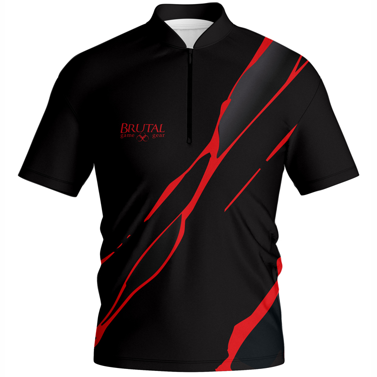 BJ2502 Brutal Logo Black Marble Jersey