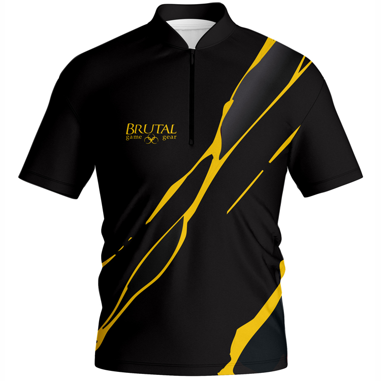 BJ2502 Brutal Logo Black Marble Jersey