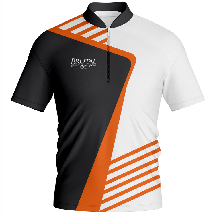 BJ2503 Brutal Logo Legacy Striped Jersey