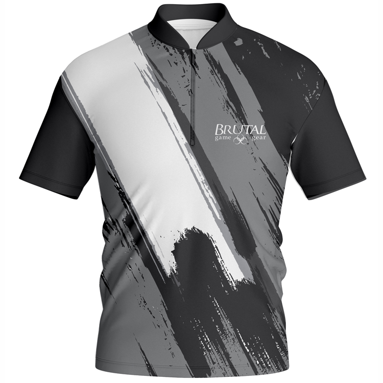 BJ2504 Brutal Logo Swipe Stripe Jersey