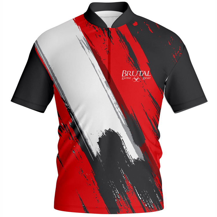 BJ2504 Brutal Logo Swipe Stripe Jersey