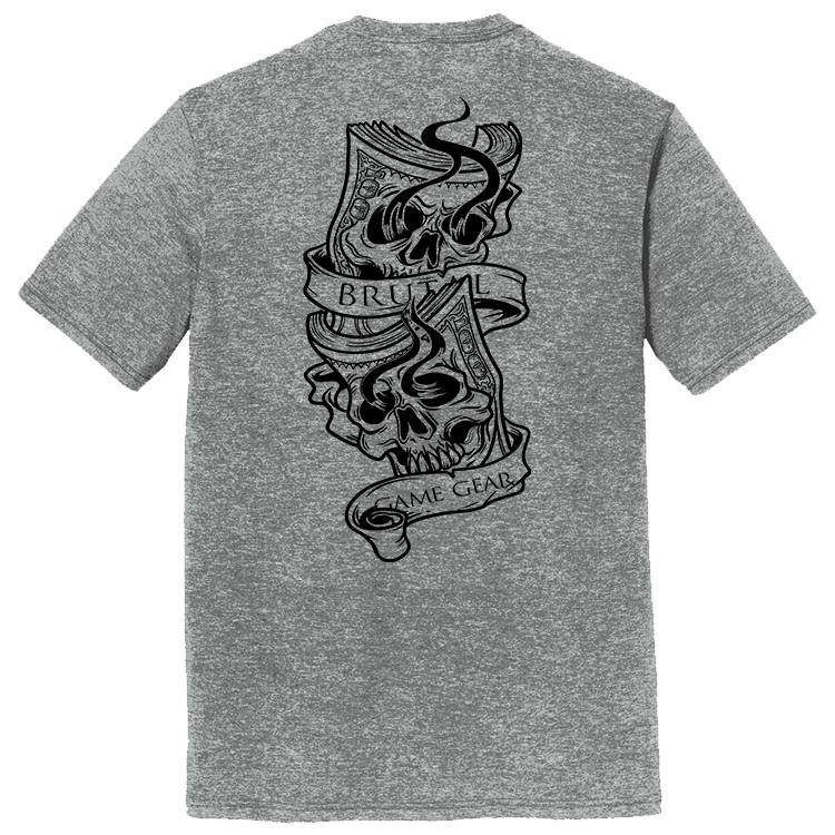 BM2025A Brutal Logo Brutal Money Tee