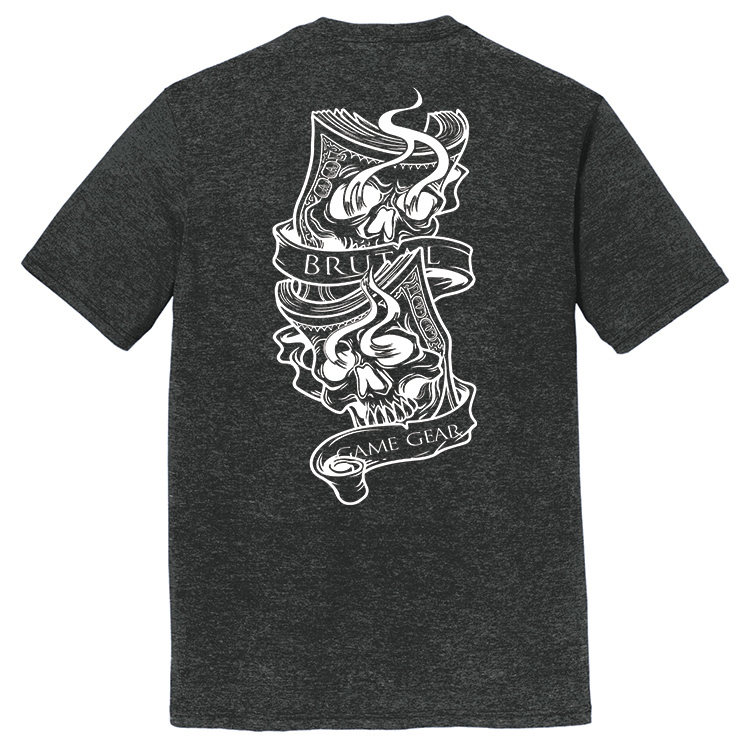 BM2025A Brutal Logo Brutal Money Tee