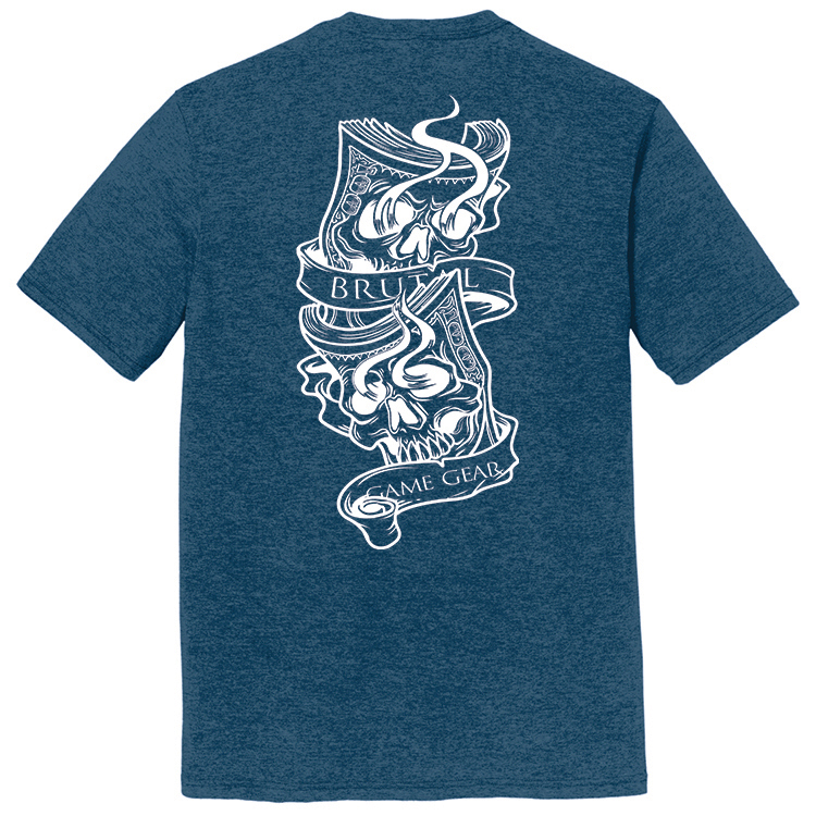BM2025A Brutal Logo Brutal Money Tee