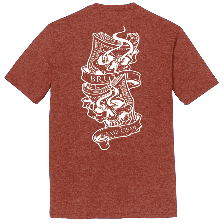 BM2025A Brutal Logo Brutal Money Tee