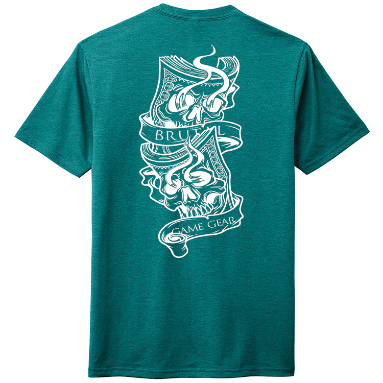 BM2025A Brutal Logo Brutal Money Tee