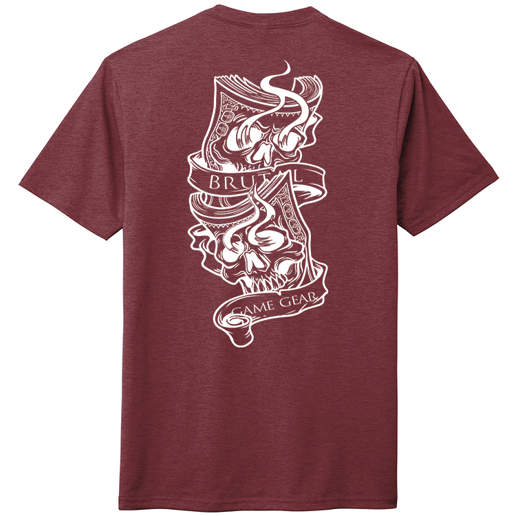 BM2025A Brutal Logo Brutal Money Tee