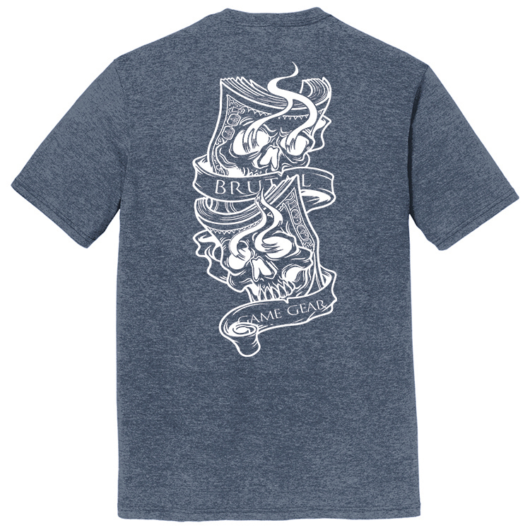 BM2025A Brutal Logo Brutal Money Tee