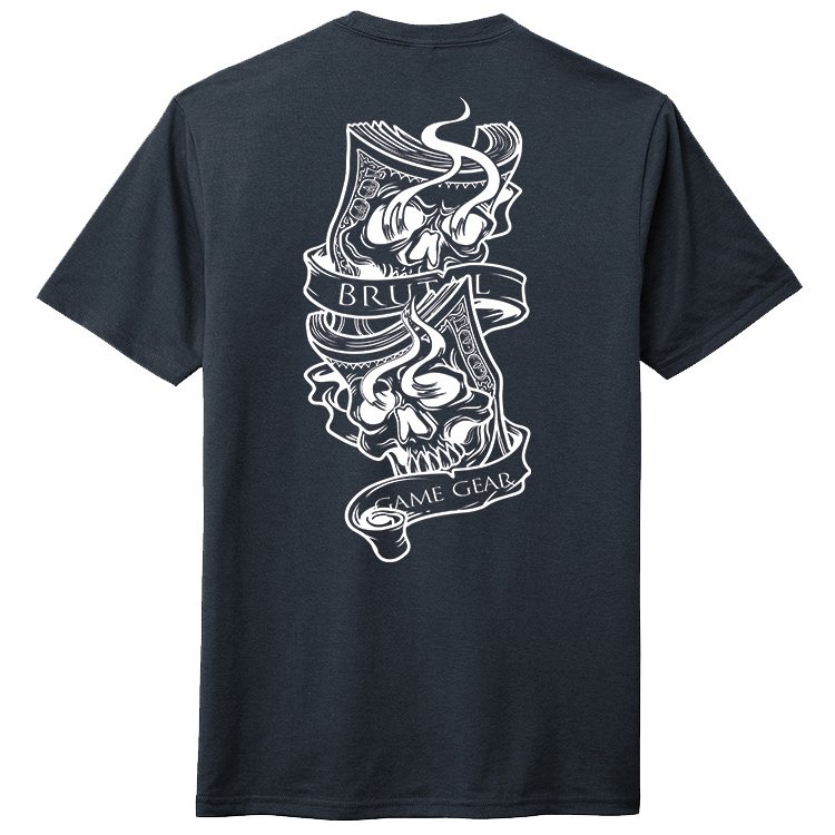 BM2025A Brutal Logo Brutal Money Tee