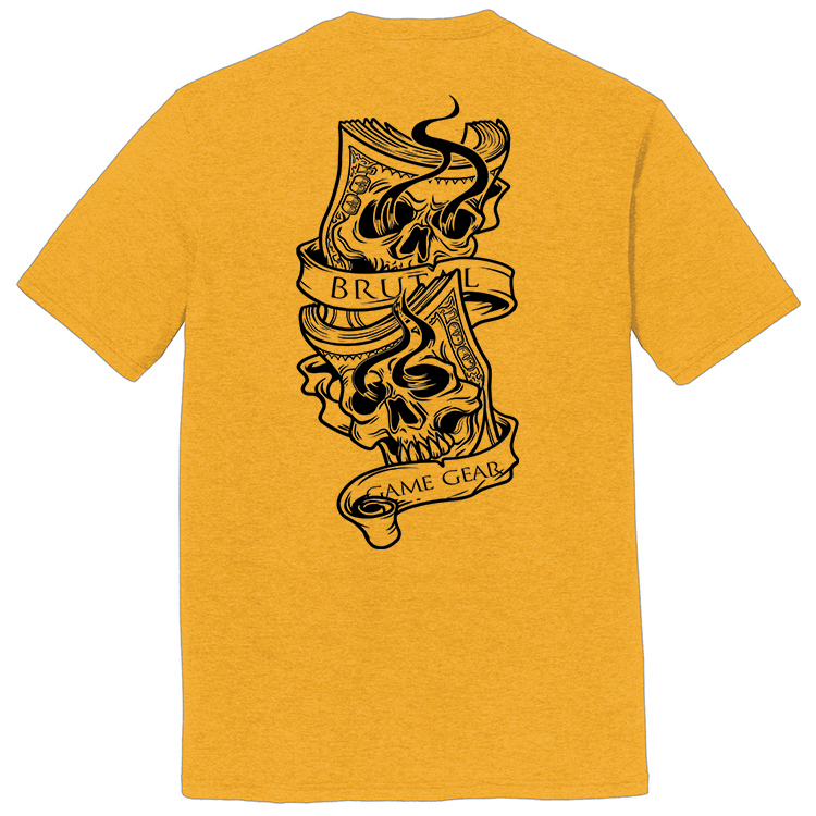 BM2025A Brutal Logo Brutal Money Tee