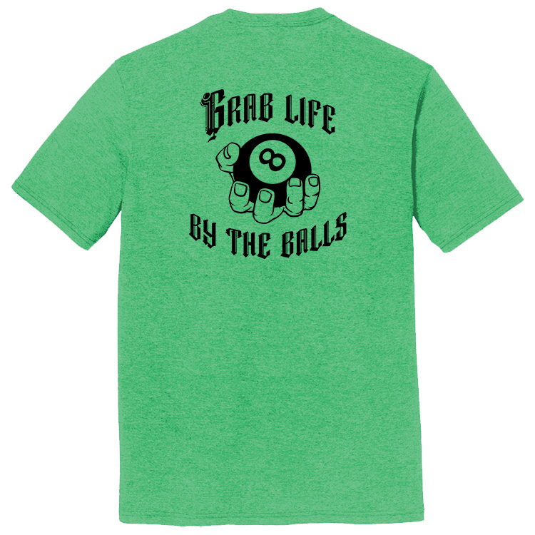 GL2025A Brutal Logo Grab Life Tee
