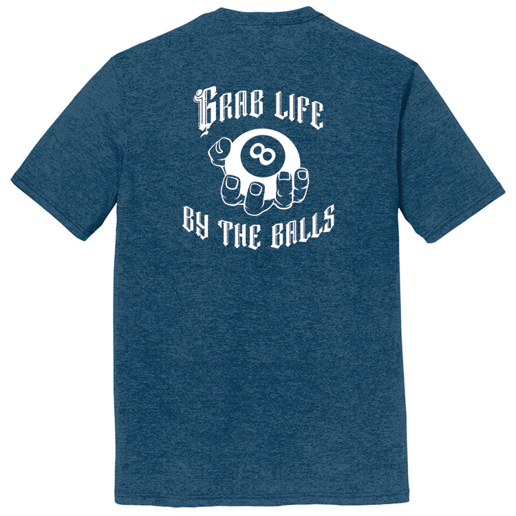 GL2025A Brutal Logo Grab Life Tee