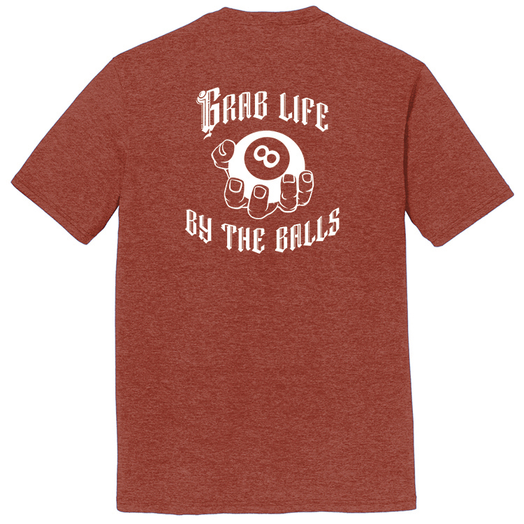 GL2025A Brutal Logo Grab Life Tee