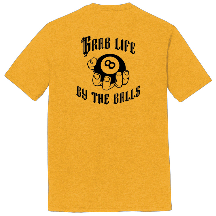 GL2025A Brutal Logo Grab Life Tee