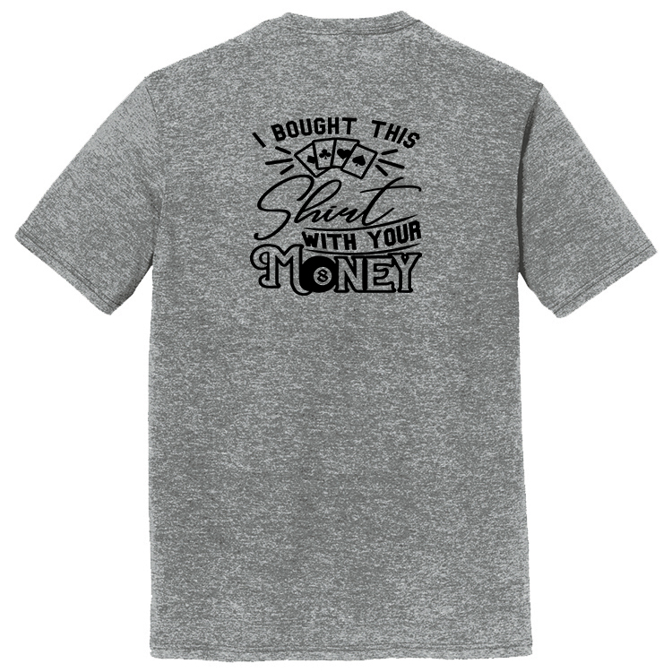 YM2025A Brutal Logo Your Money Tee