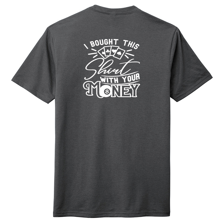 YM2025A Brutal Logo Your Money Tee