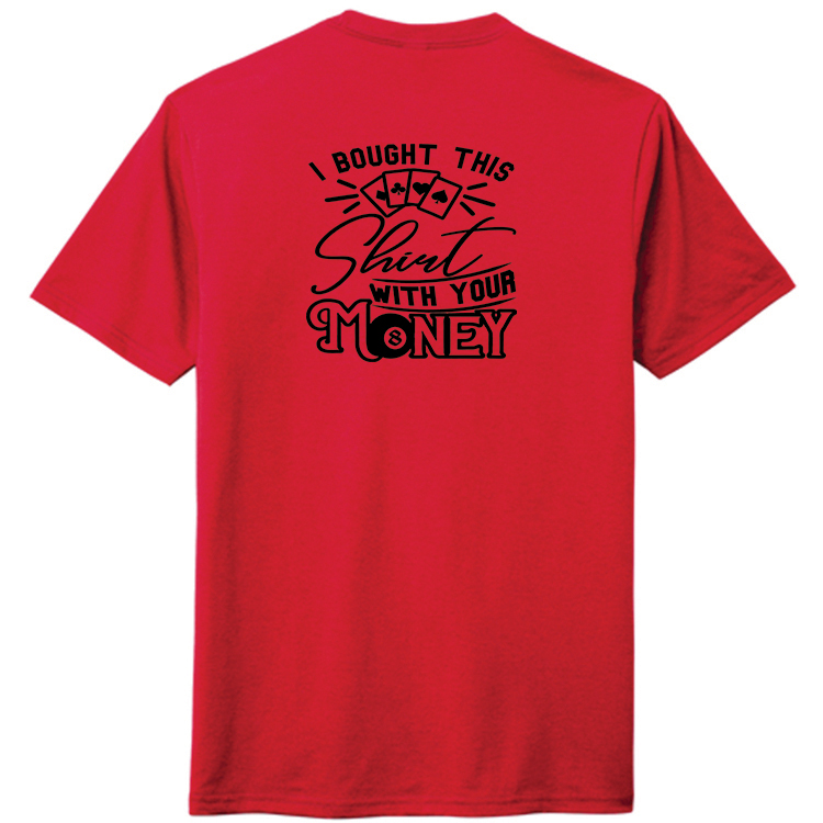 YM2025A Brutal Logo Your Money Tee