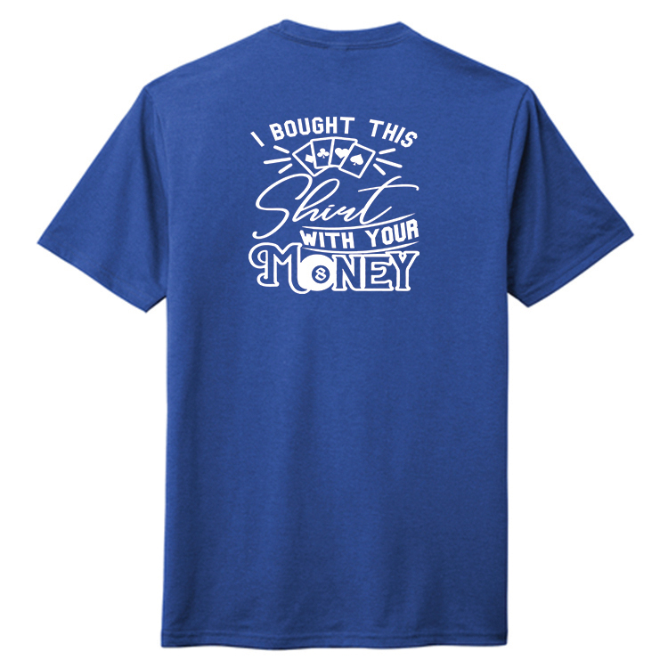 YM2025A Brutal Logo Your Money Tee