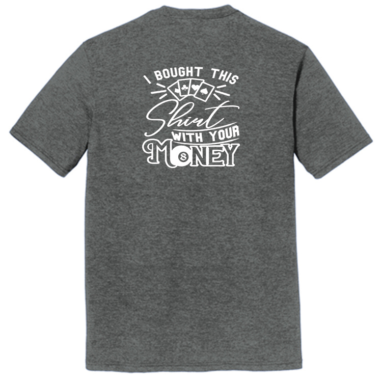 YM2025A Brutal Logo Your Money Tee