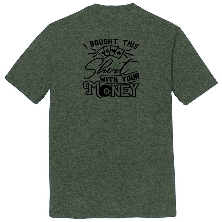 YM2025A Brutal Logo Your Money Tee