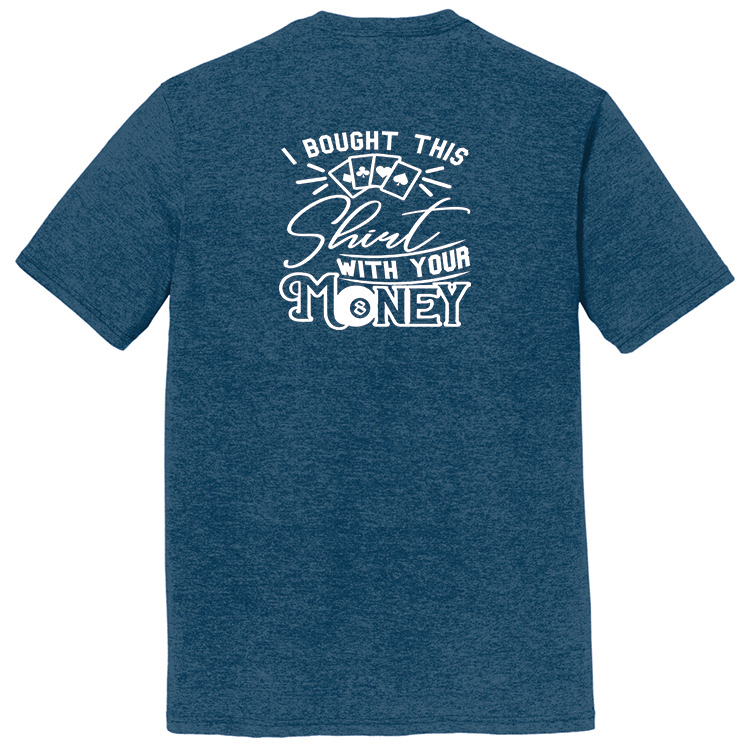 YM2025A Brutal Logo Your Money Tee